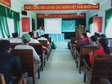 Trung tâm Khuyến nông Phú Yên: Tổ chức các lớp tập huấn phổ cập kiến thức nông nghiệp cho huyện miền núi Sông Hinh